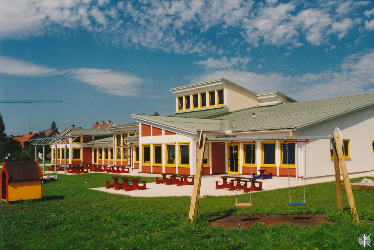 Kindergarten Sonnenschein Aussenansicht, Lortzinggasse, Klagenfurt